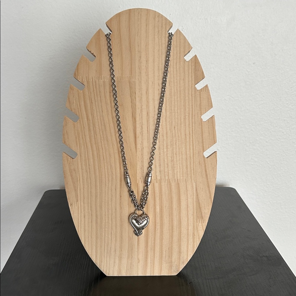 Brighton Silver Heart Necklace